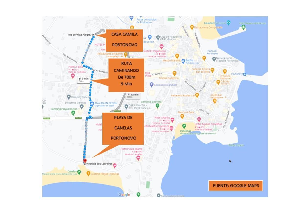 Appartamento Casa Camila En Portonovo Sanxenxo Esterno foto